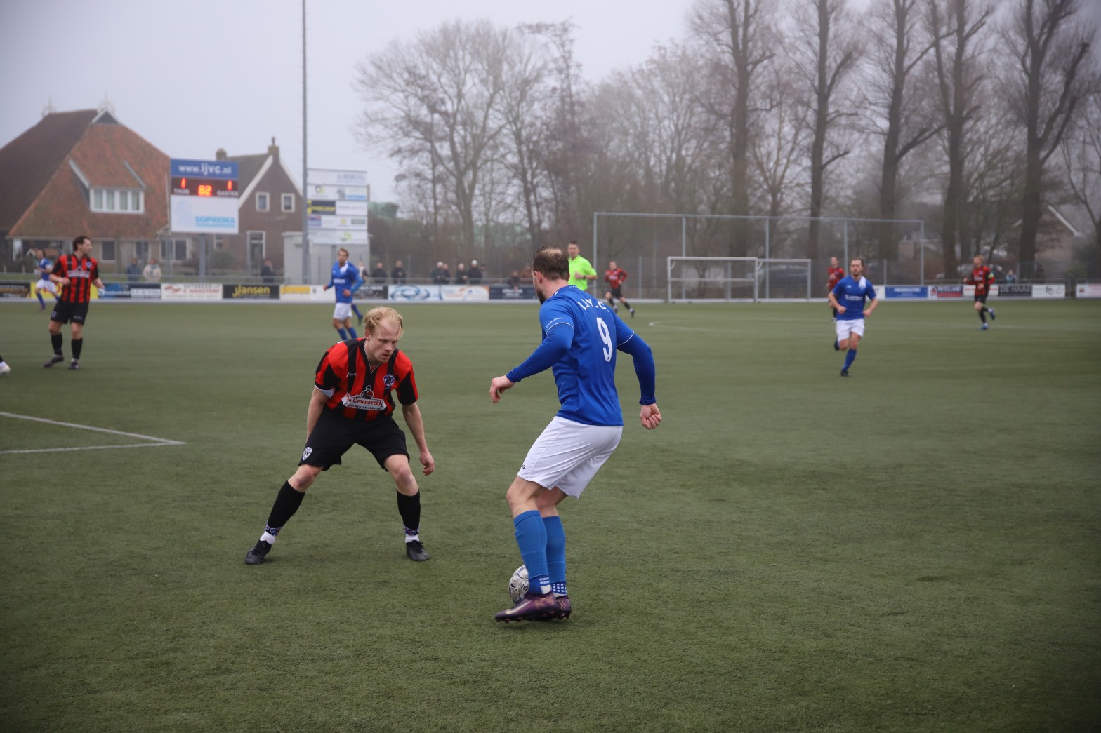 Onnodig gelijkspel voor IJVC thuis tegen&nbsp;Minnertsga